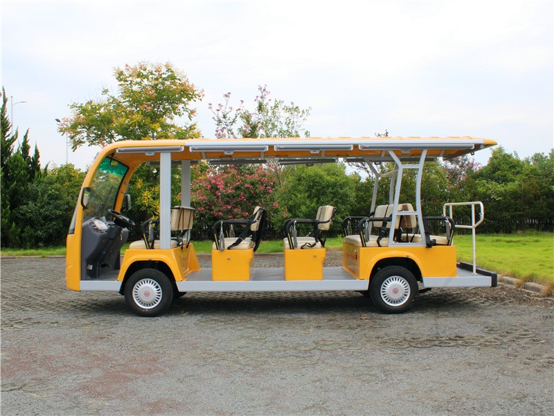 14座電動觀光車-側身